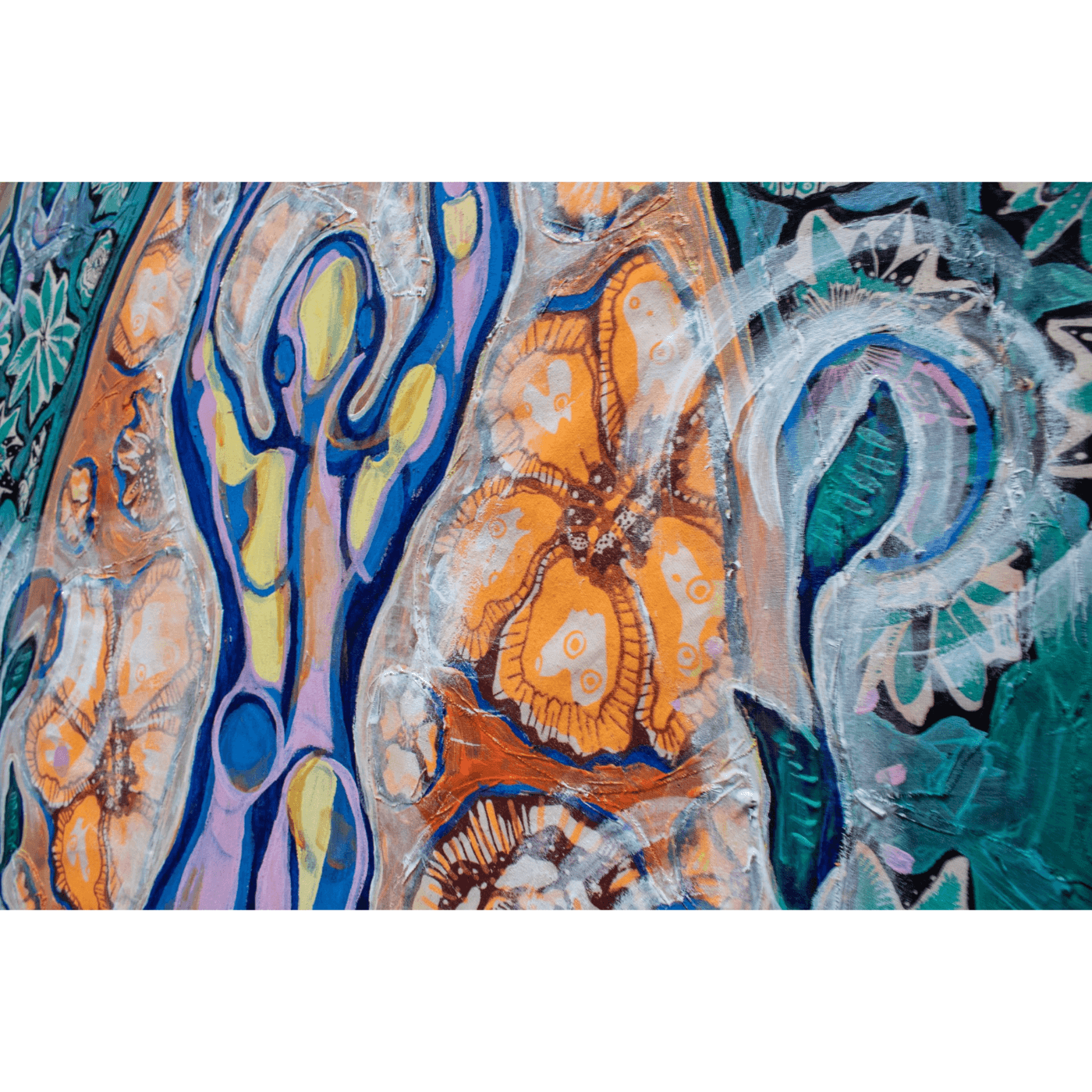 Power Moves by Laurie Shapiro Art 64" x 48"