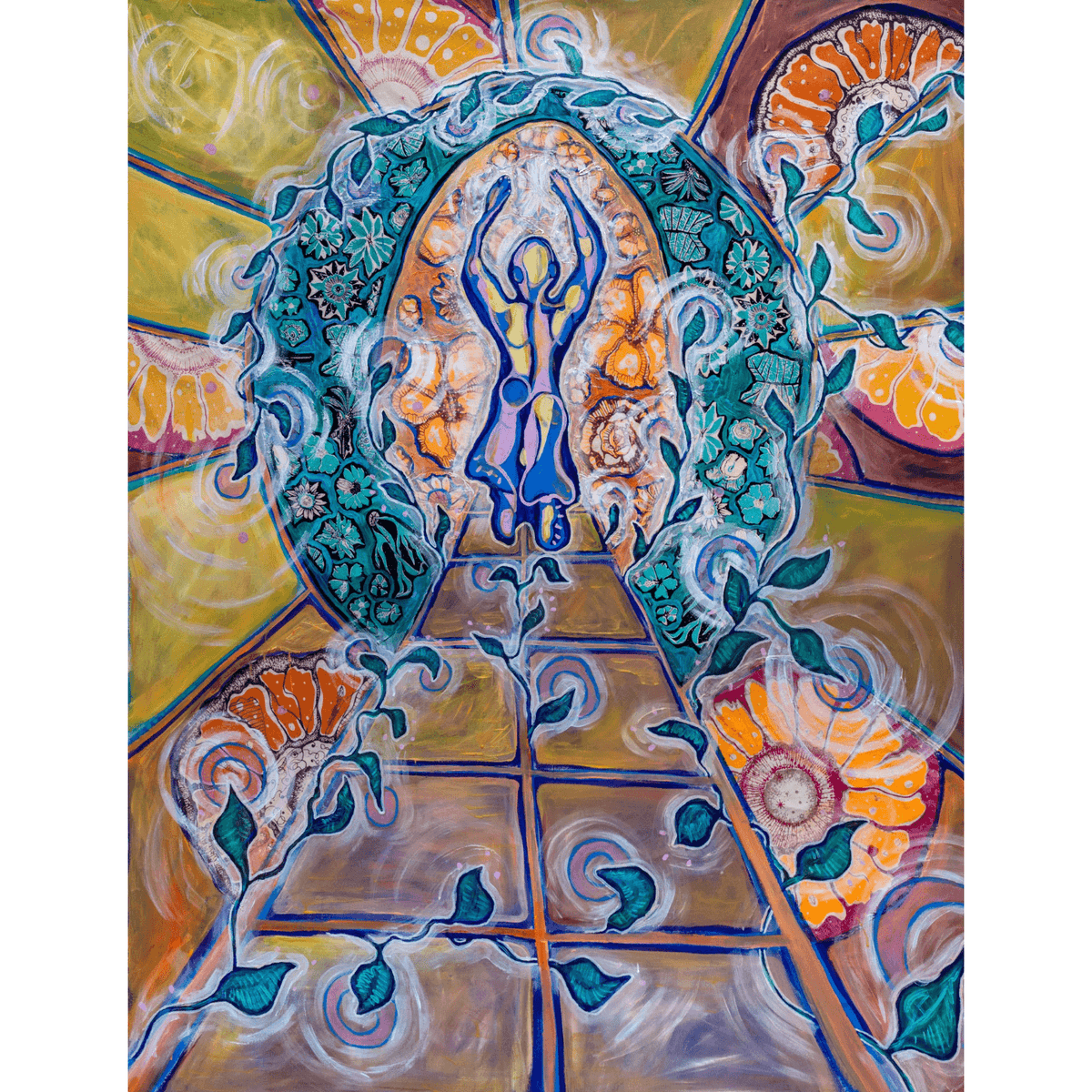 Power Moves by Laurie Shapiro Art 64" x 48"