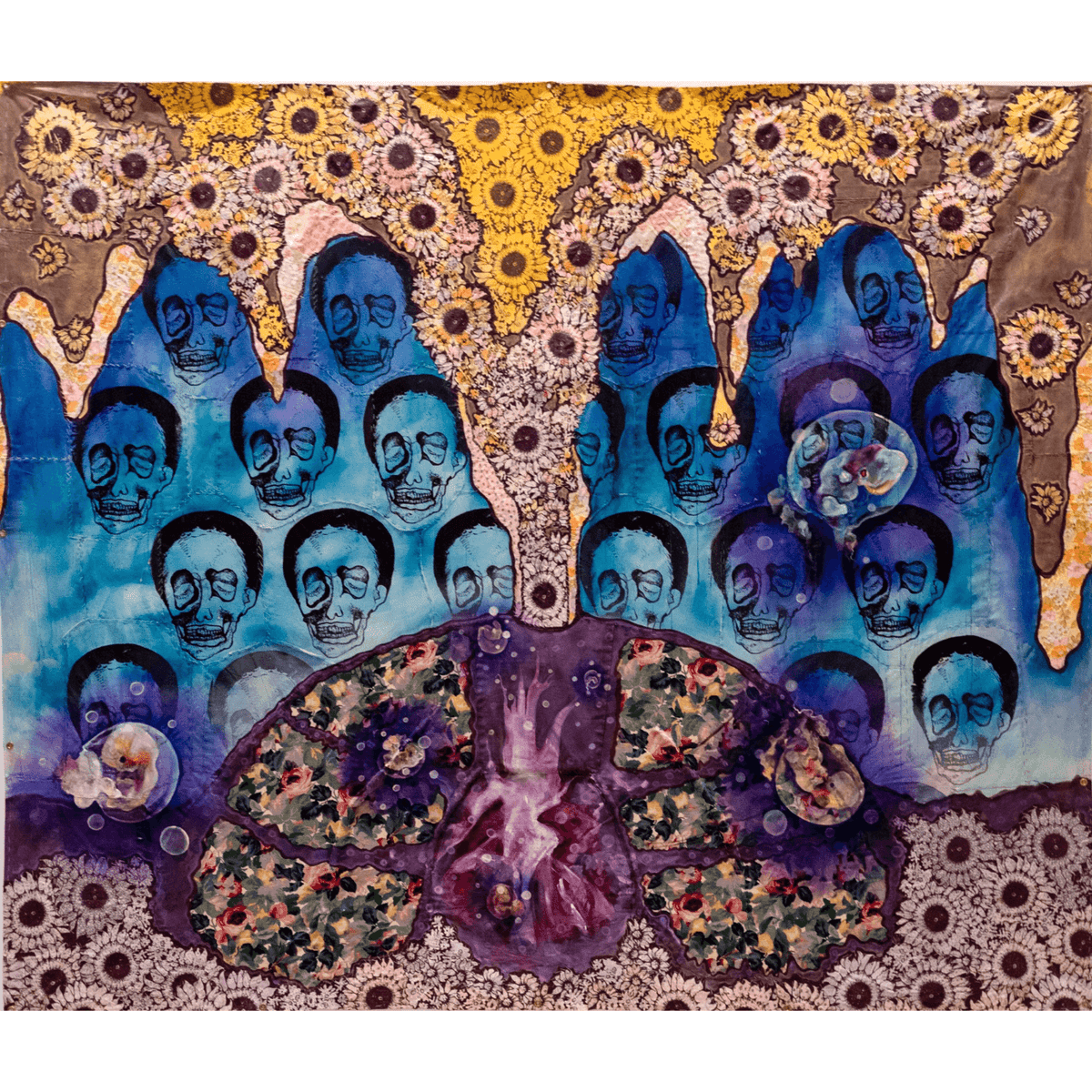 Sweatlodge by Laurie Shapiro Art 122" x 125"
