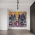 Sweat Lodge by Laurie Shapiro Art 122" x 125"