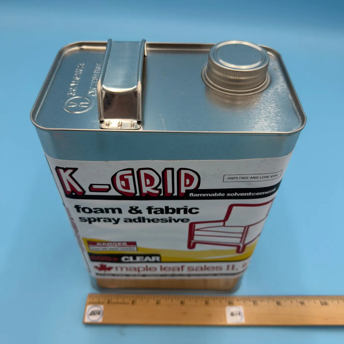 K Grip 409 Foam & Fabric Spray Adhesive Gallon Top