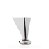 Metal Furniture Leg in Nickel 4″ x (3.75″-2.375″) LR4025A