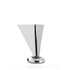Metal Furniture Leg in Nickel 4″ x (3.75″-2.375″) LR4025A