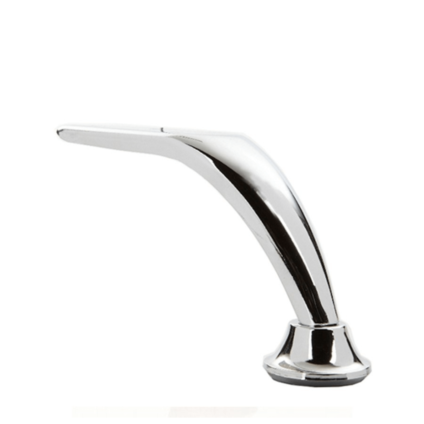 Metal Furniture Leg in Nickel 4.5″ x (3.5″-1.875″) LR4520A