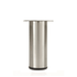 Metal Furniture Leg in Satin Nickel 5″ x 2″ Diameter LR5019B