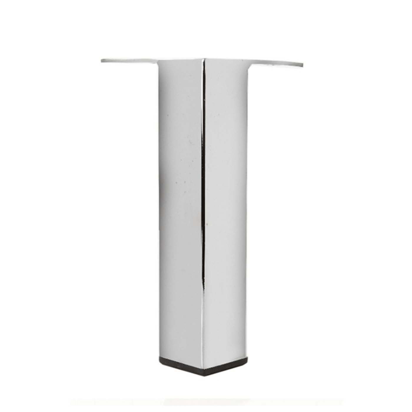 Metal Furniture Leg in Nickel 7″ x (1.5″-1.5″) LR7014A