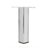 Metal Furniture Leg in Nickel 7″ x (1.5″-1.5″) LR7014A