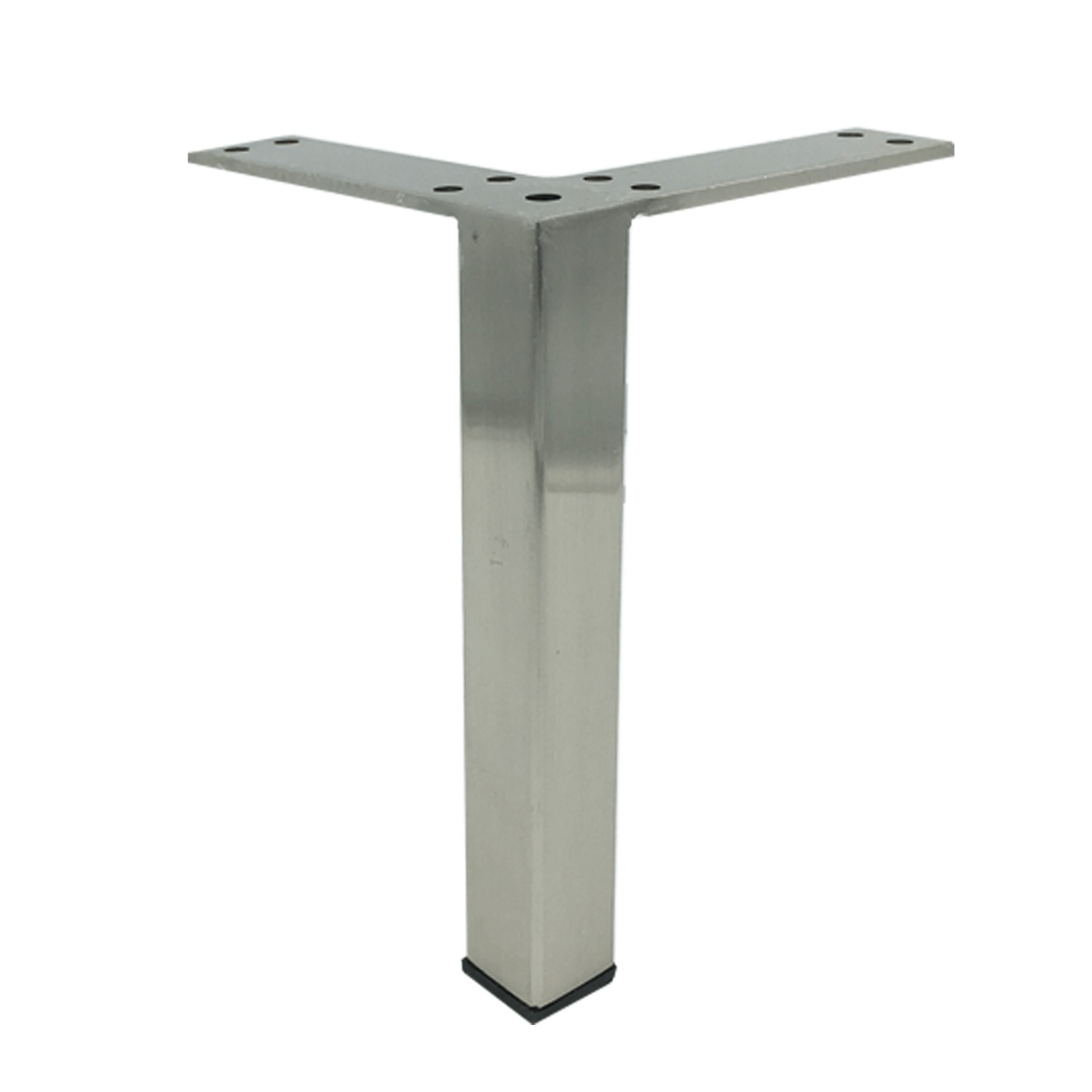 Metal Furniture Leg in Satin Nickel 7″ x (1″-1″) LR7129-C