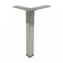 Metal Furniture Leg in Satin Nickel 8″ x (1″ - 1″) LR8129C