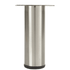 Metal Furniture Leg in Satin Nickel 6″ Height x 2" Diameter LRT5060C