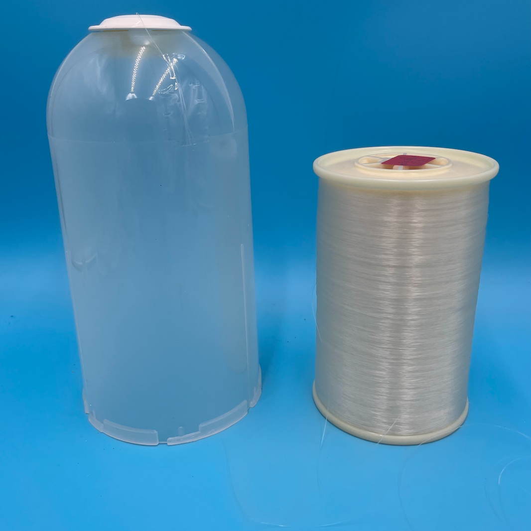 Clear Monofilament Nylon Sewing Thread Various Sizes - 1.6lbs/roll