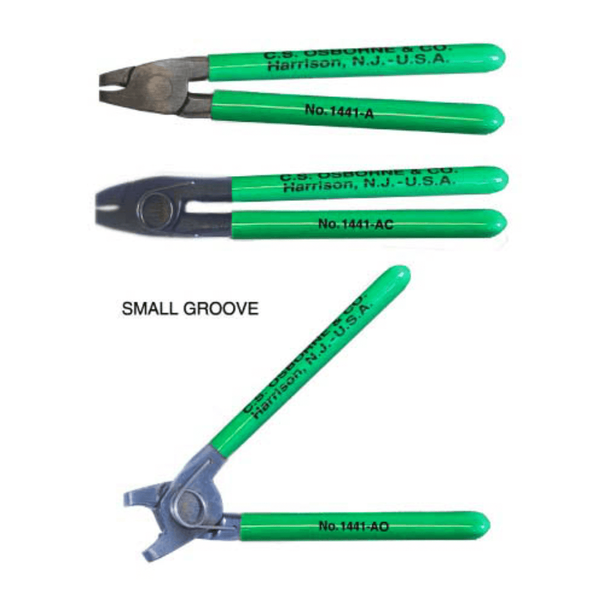 C.S. Osborne Cage Fencing “C” Ring Short Jaw Plier #1441