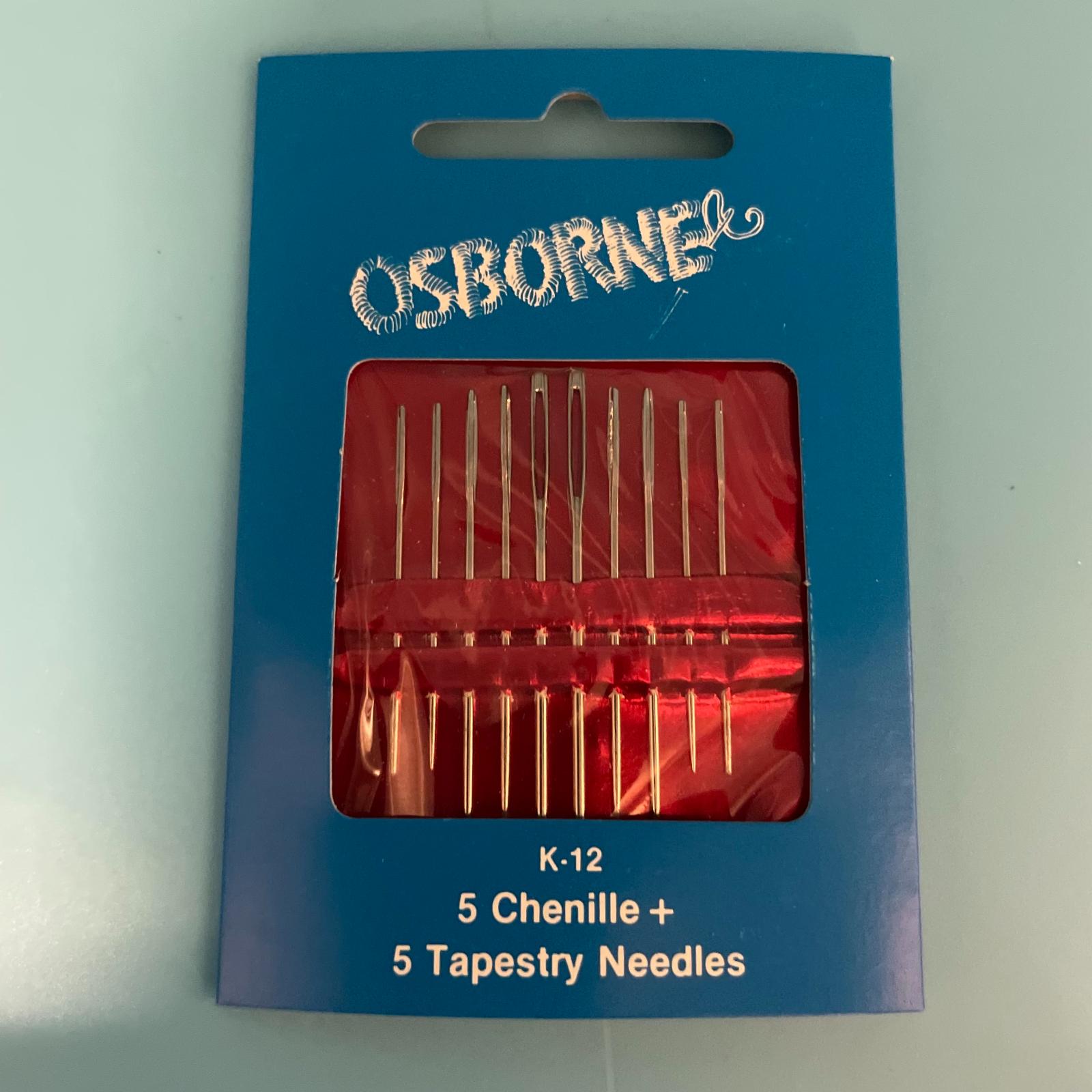 C.S. Osborne K-12 Chanille & Tapestry Needle Kit Card