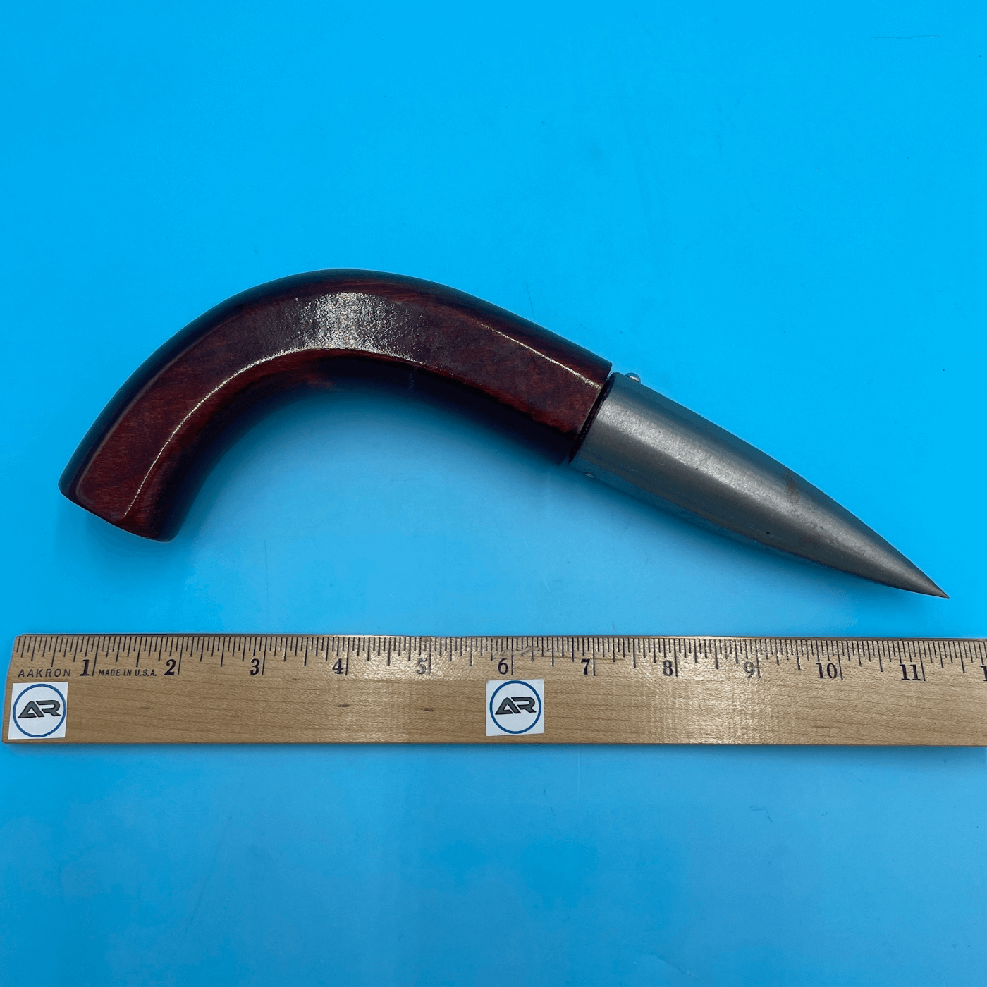 C.S. Osborne Wood Handle Dibble - 5" Iron Point