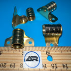 3/8" Outside Mount Curtain Rod Brass Brackets (pair)