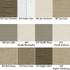 Sheerweave 5000 Series Colors