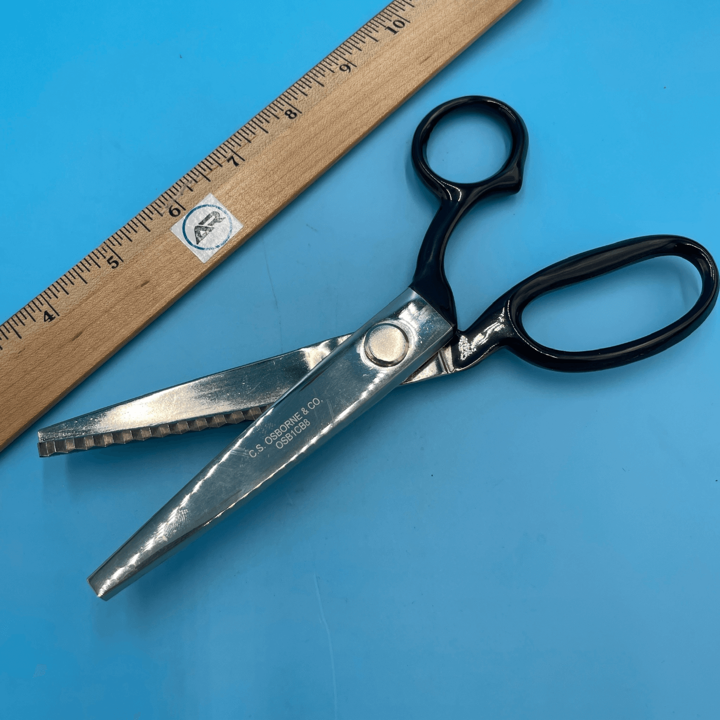 C.S. Osborne Upholstery Tools 8-1/2" Pinking Shears