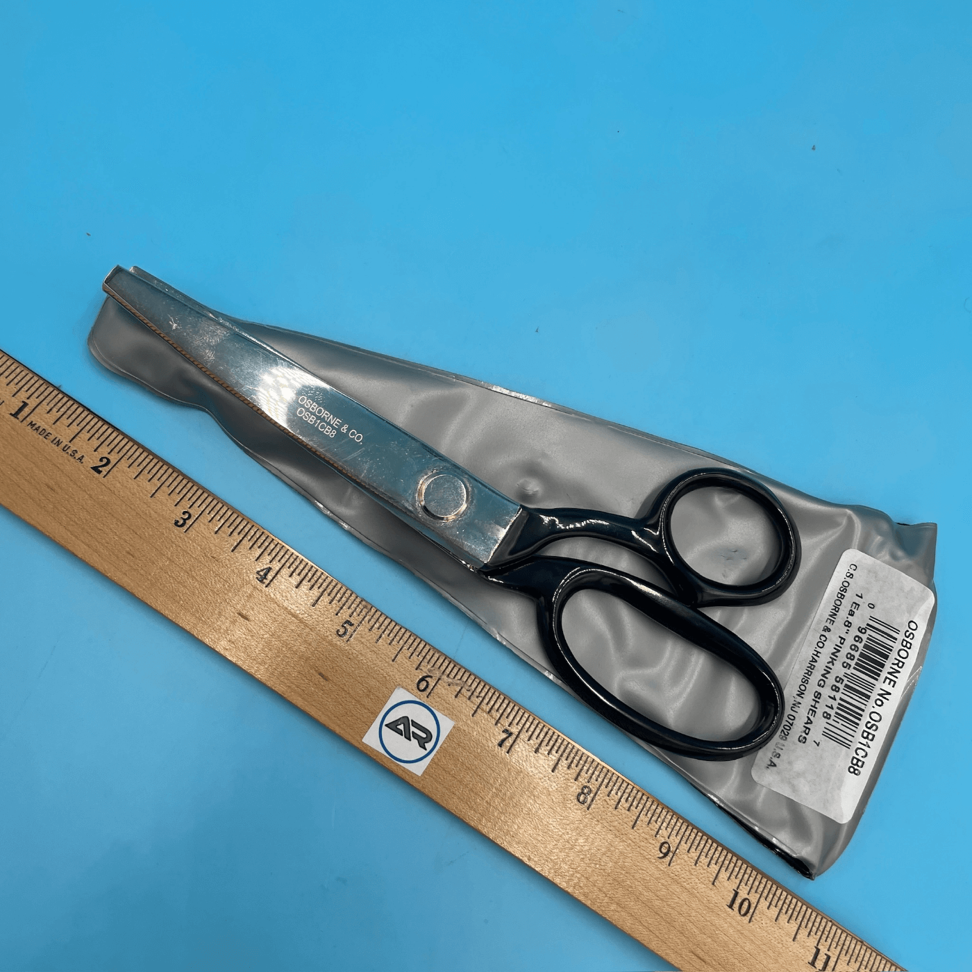 C.S. Osborne Upholstery Tools 8-1/2" Pinking Shears