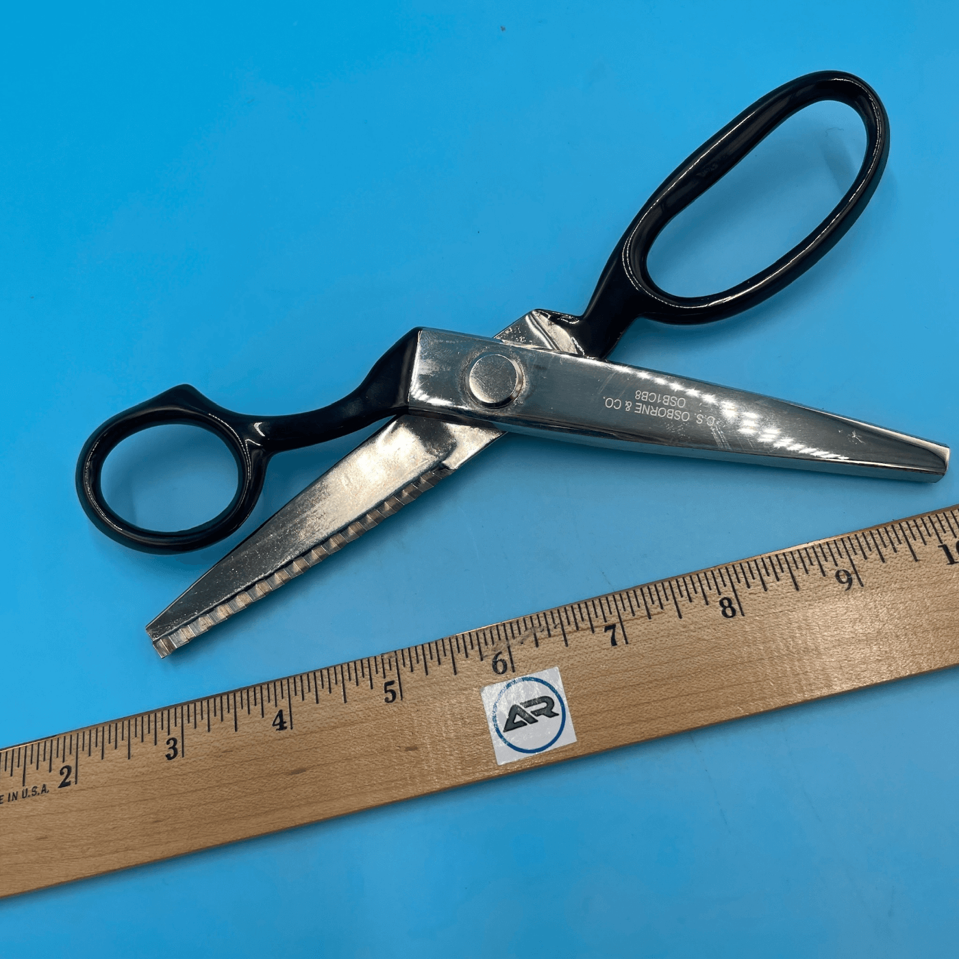 C.S. Osborne Upholstery Tools 8-1/2" Pinking Shears Scissors