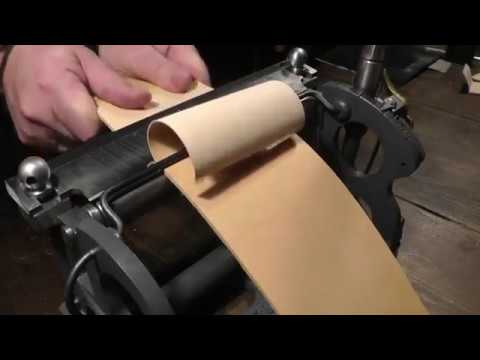 Osborne Leather Splitting Maching #84 Intructions