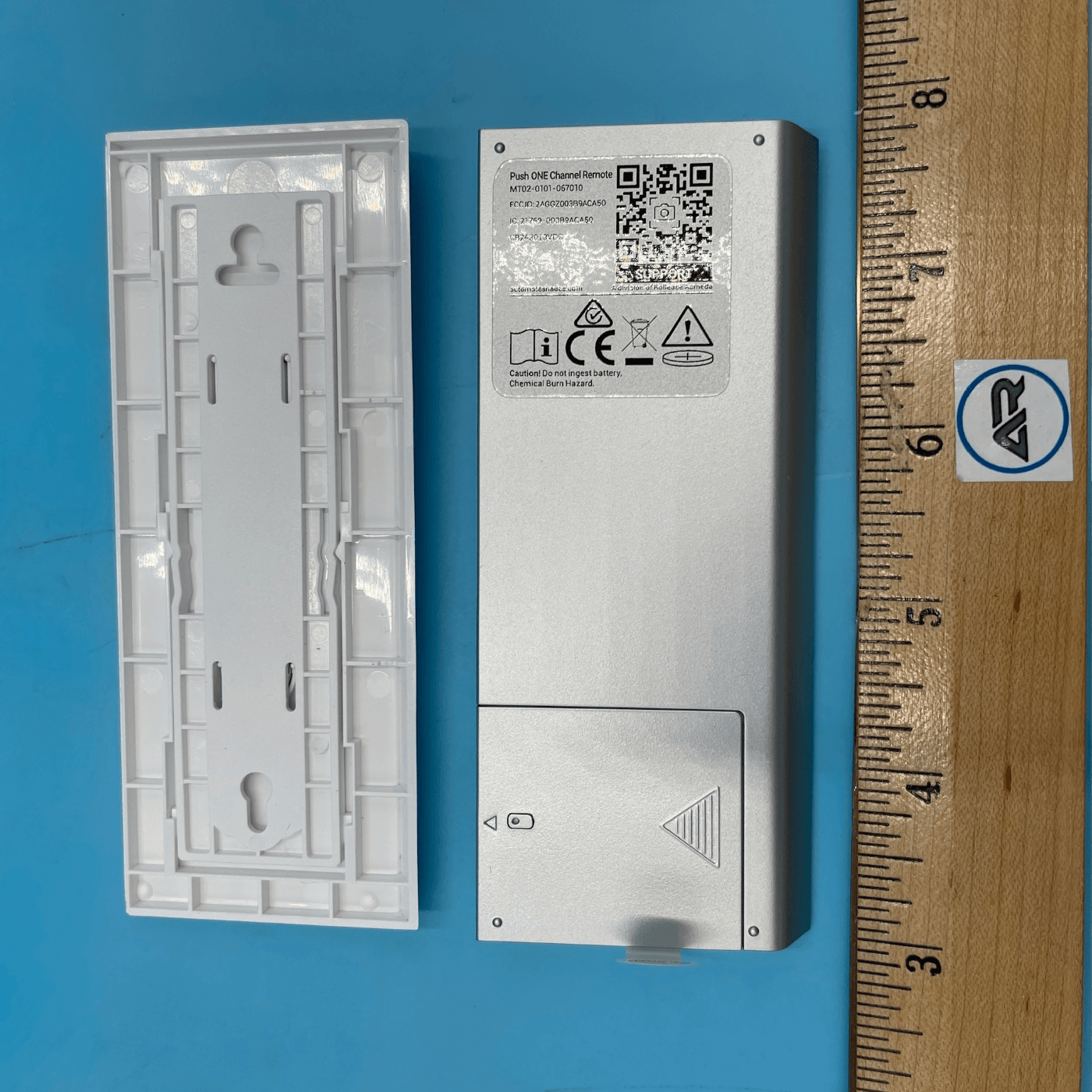 rollease automate push one remote back