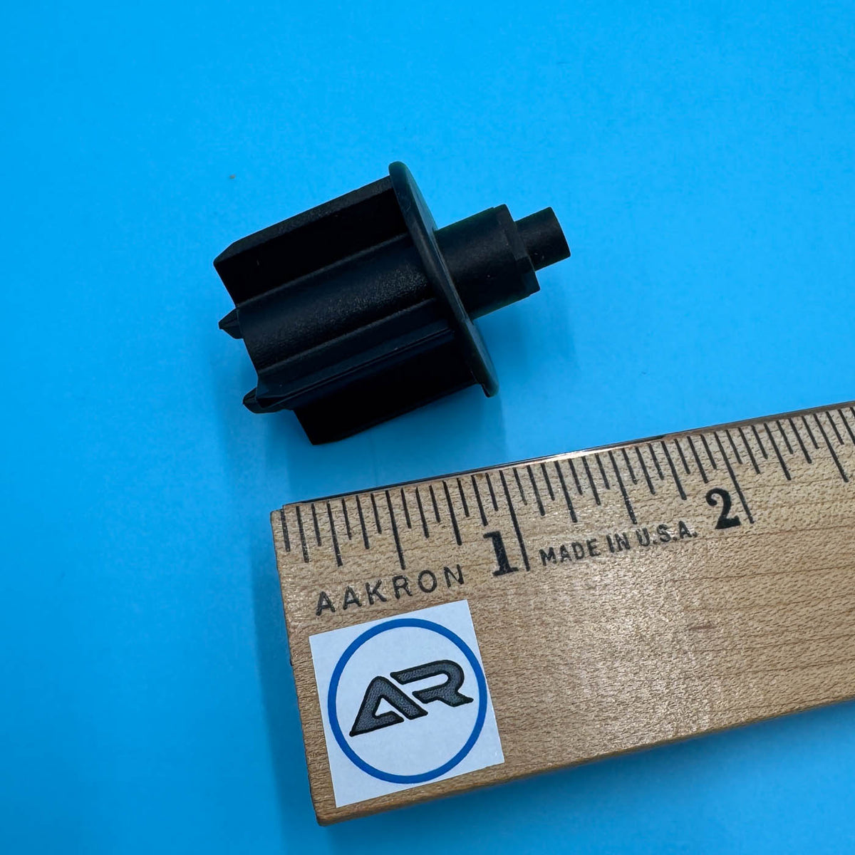 rollease skyline spring loaded pin end 1-1/8" pin end SLPEV01 black