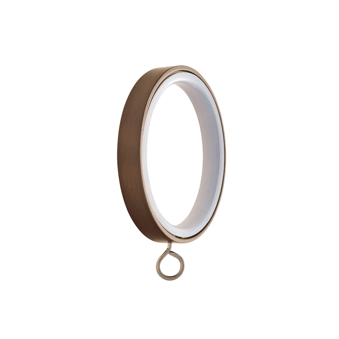 AriA® 1-3/8" Metal Rings with eyelet brushed bronze