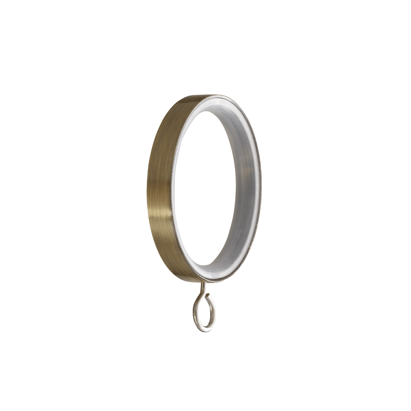 AriA® 1-1/8" Metal Rings with eyelet antique brass 