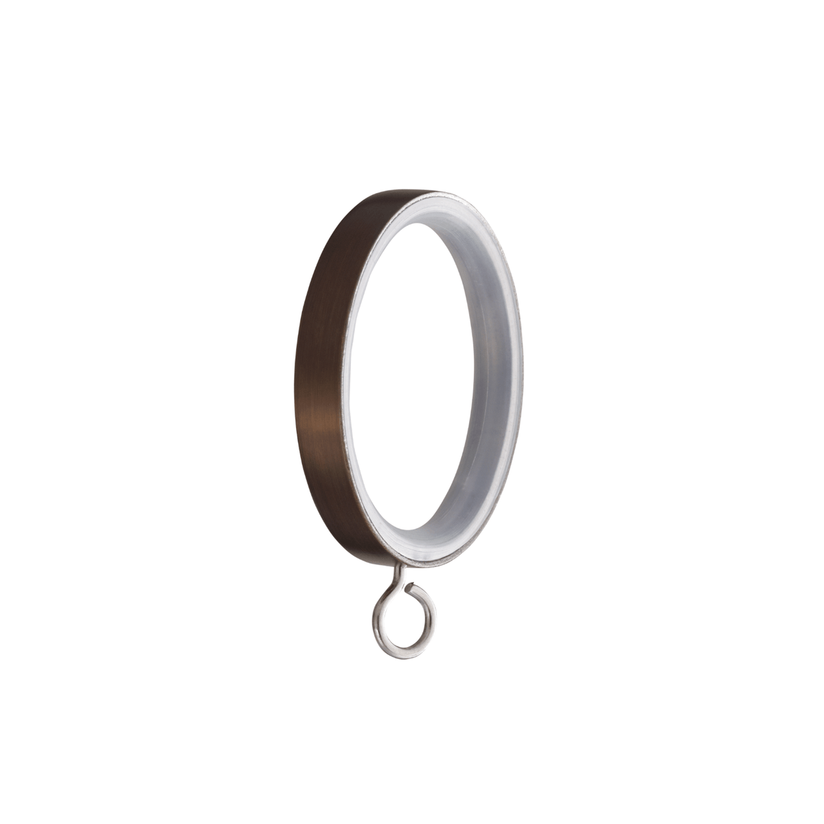 AriA® 1-1/8" Metal Rings with eyelet brushed bronze