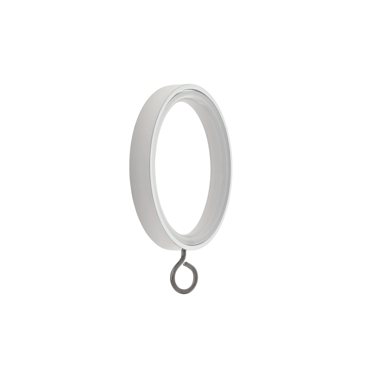 AriA® 1-1/8" Metal Rings with eyelet chrome