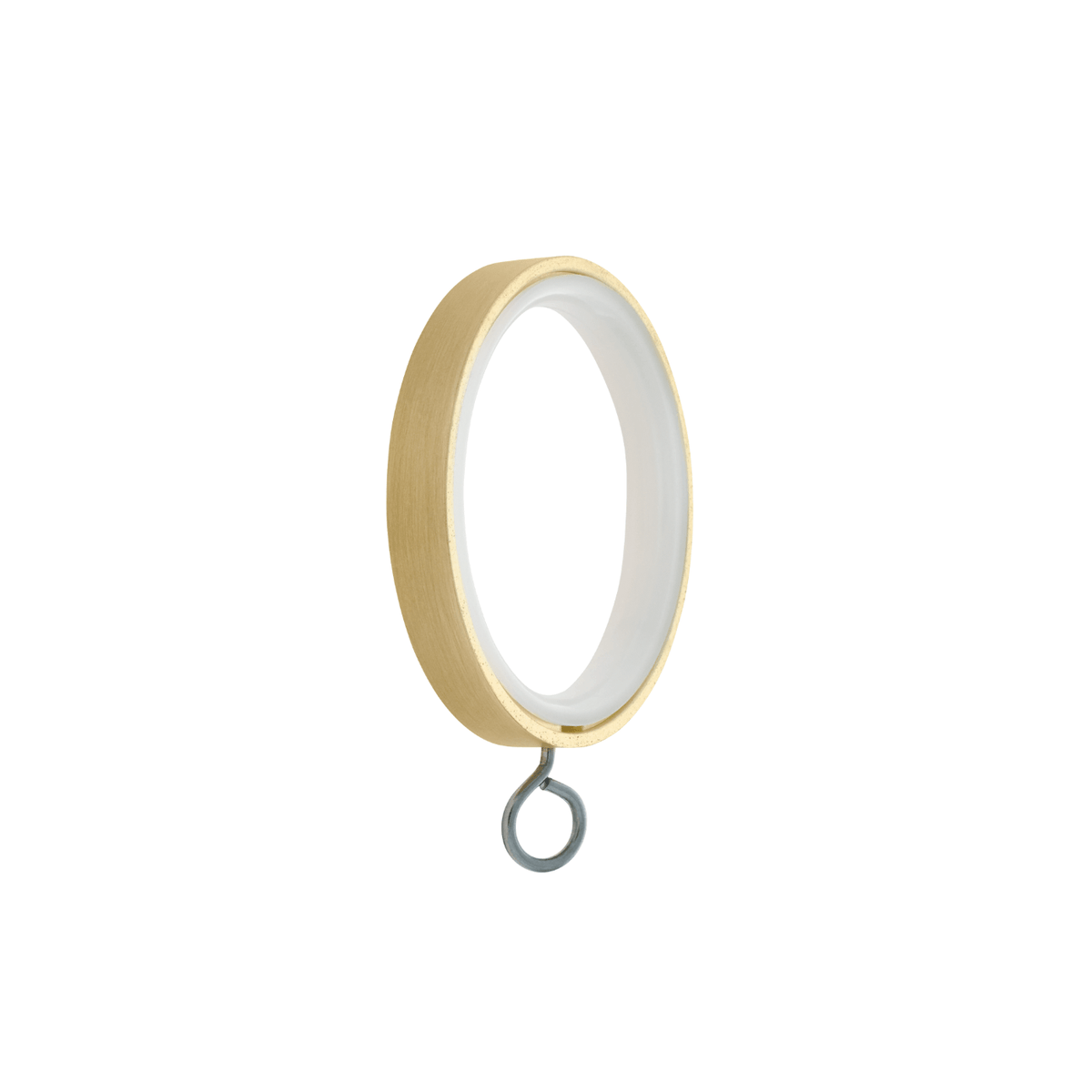 AriA® 1-1/8" Metal Rings with eyelet satin gold