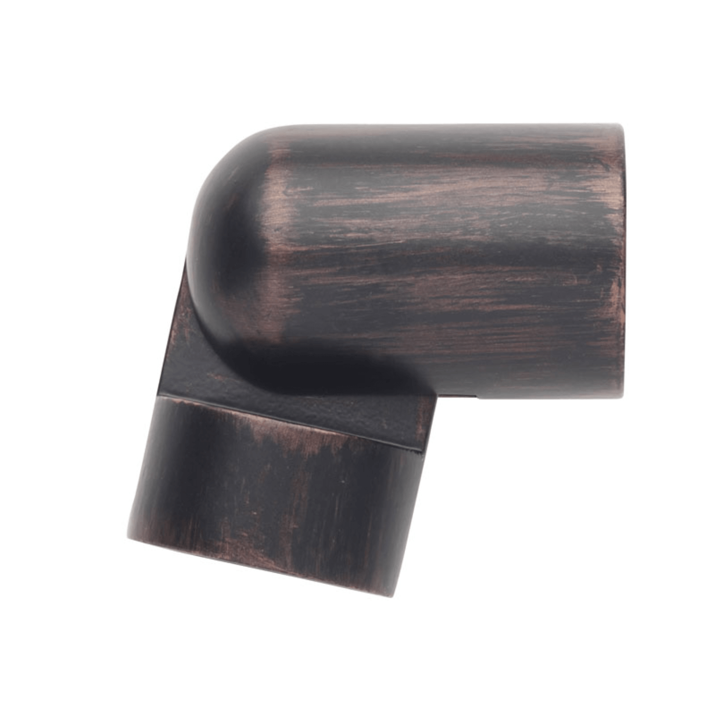 Select Drapery Hardware Hinged Elbow Black Copper