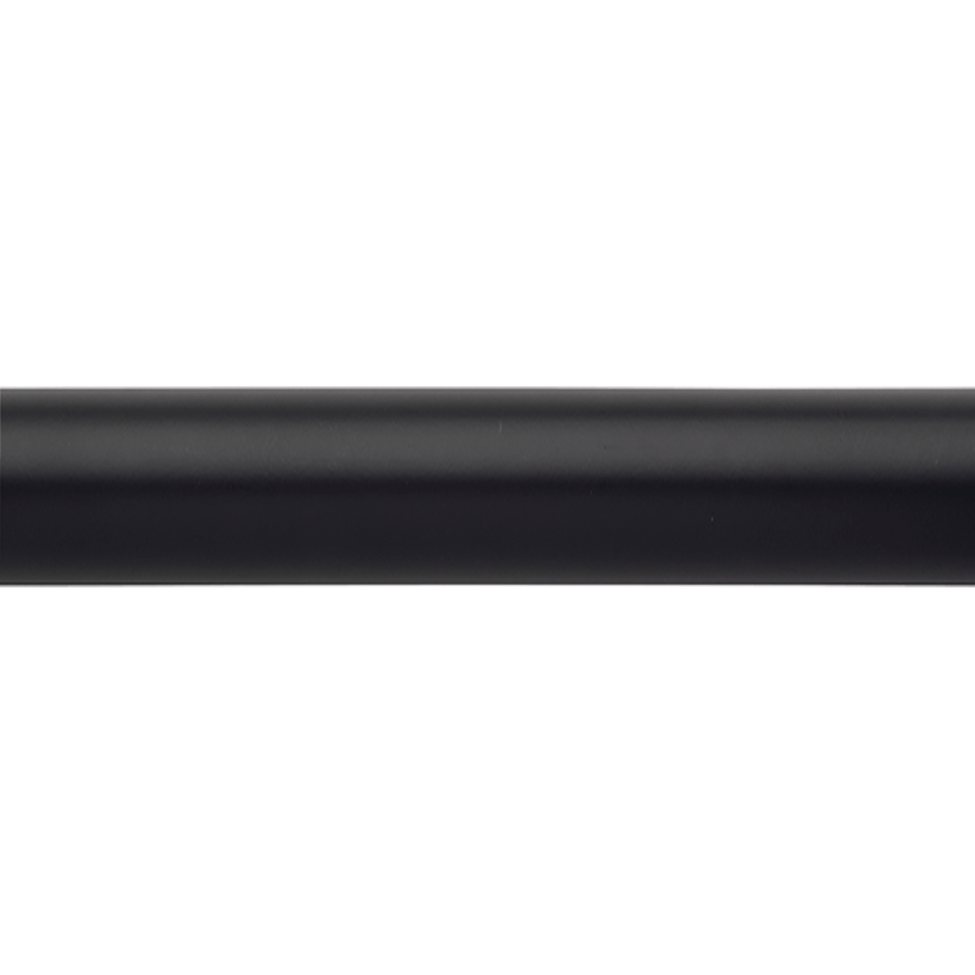 Select Iron Works Drapery Rod Pole Black