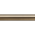 Select Iron Works Drapery Rod Pole Brushed Brass