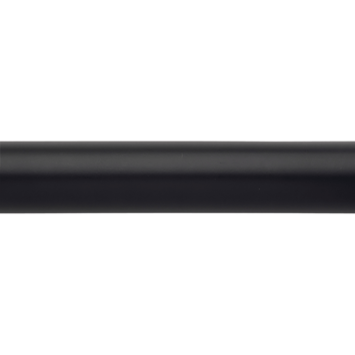 Select Iron Works Drapery Rod Pole Matte Black