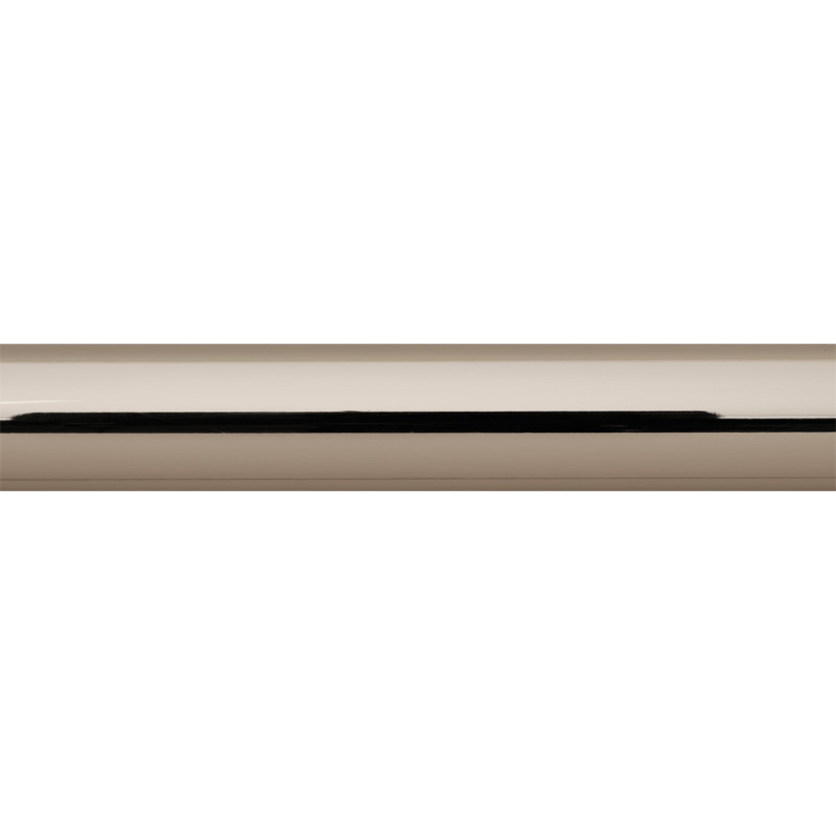 select iron works drapery rod pole polished nickel