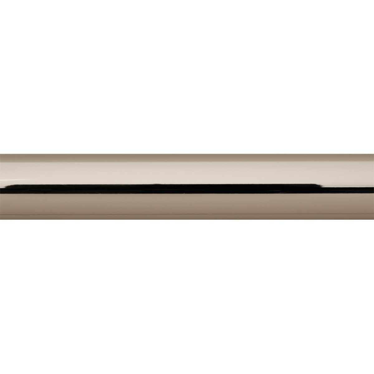 Select Metal Brass Drapery Rod Pole - Various Colors / Sizes