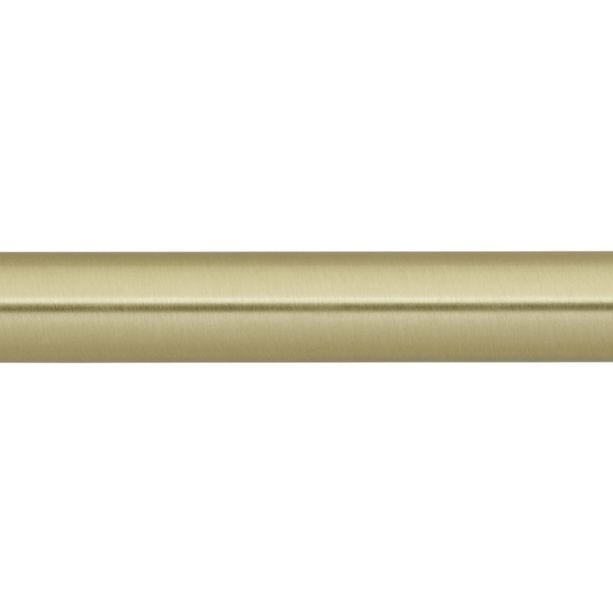 Select Iron Works Drapery Rod Pole Satin Brass