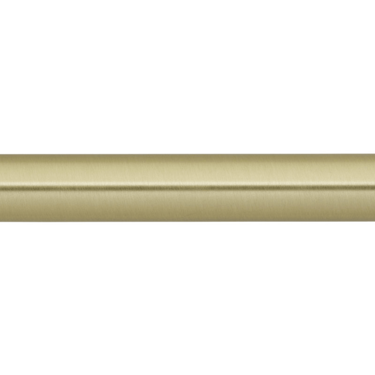 Select Iron Works Drapery Rod Pole Satin Brass