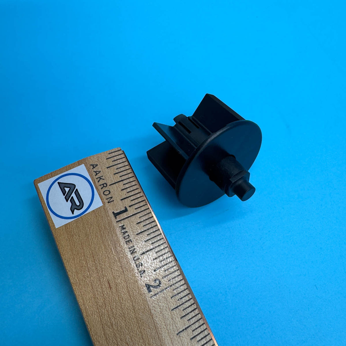 Rollease Skyline Spring Loaded Pin-End 1-1/2" in black