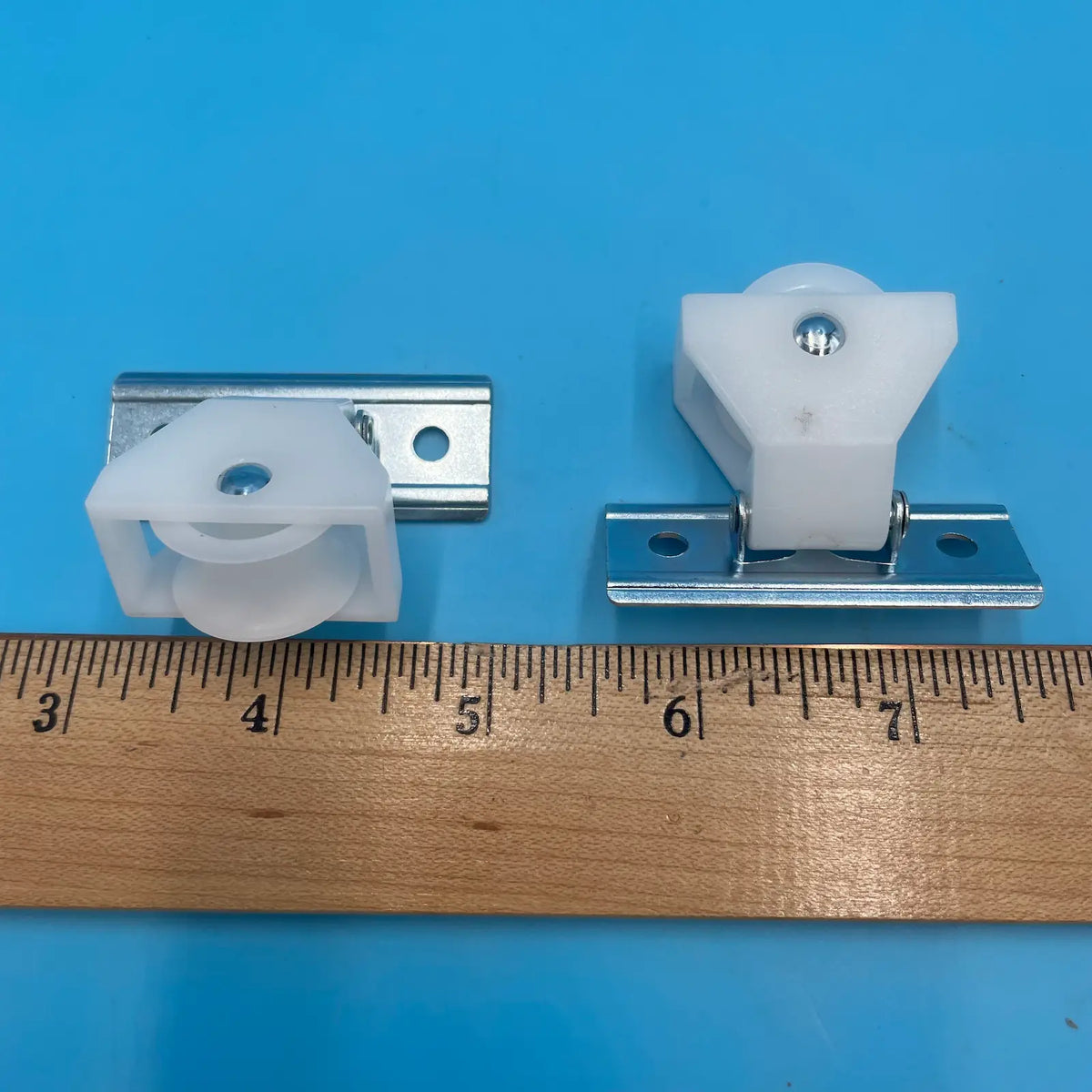 Swivel Cord Guides for Roman Shades - 1/2" Wheel