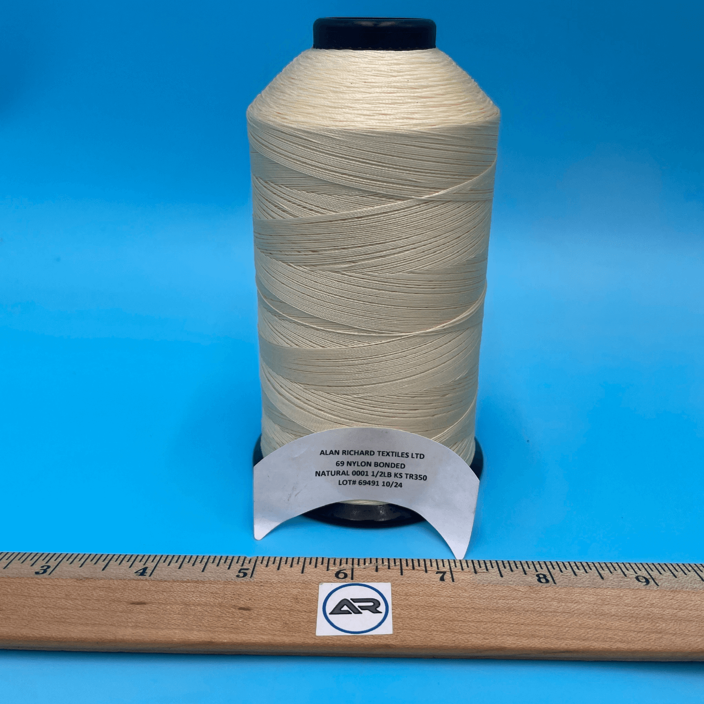 Conso Nylon #69 Tex70 Bonded Upholstery Sewing Thread Natural 0001