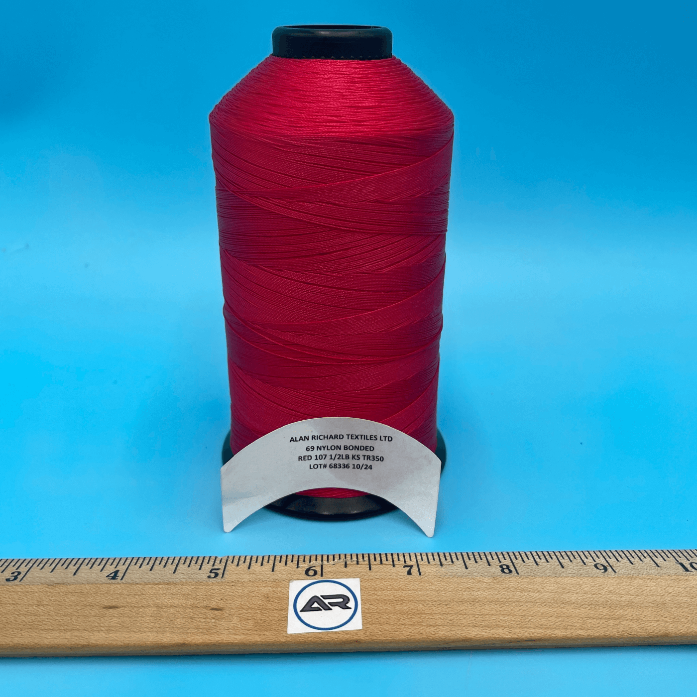 Conso Nylon #69 Tex70 Bonded Upholstery Sewing Thread Red 107