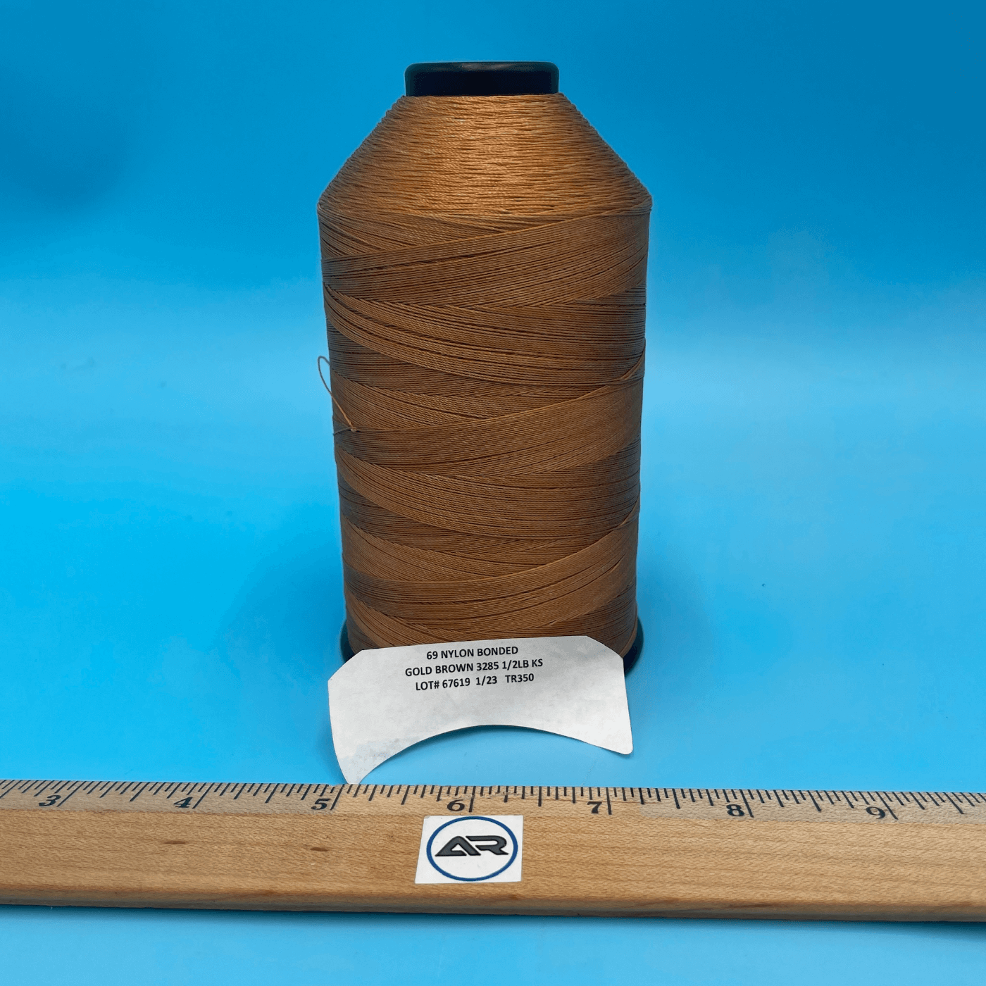 Conso Nylon #69 Tex70 Bonded Upholstery Sewing Thread Gold Brown 3285