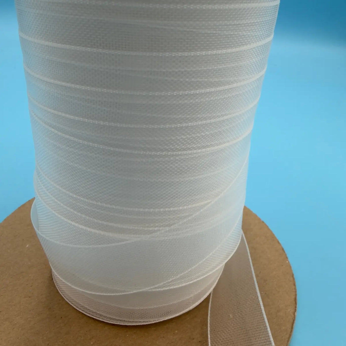 1" Transparent Monofilament Twill Tape 