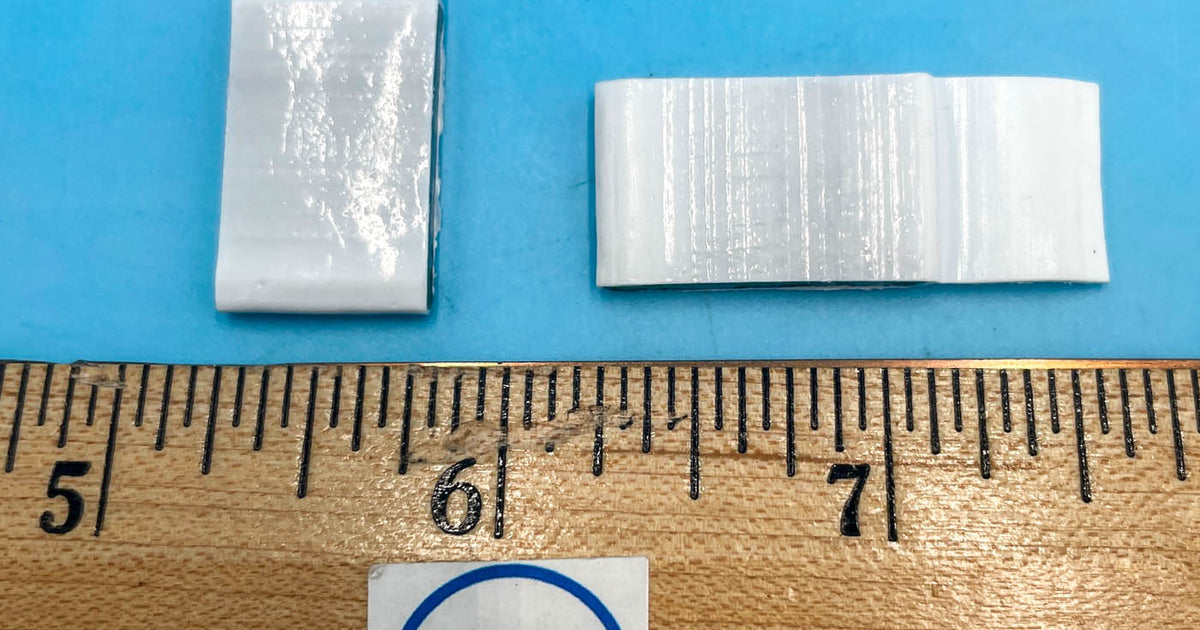 Vinyl Covered Tab Drapery Weights Bulk 100 or 1000 Case - Various Size