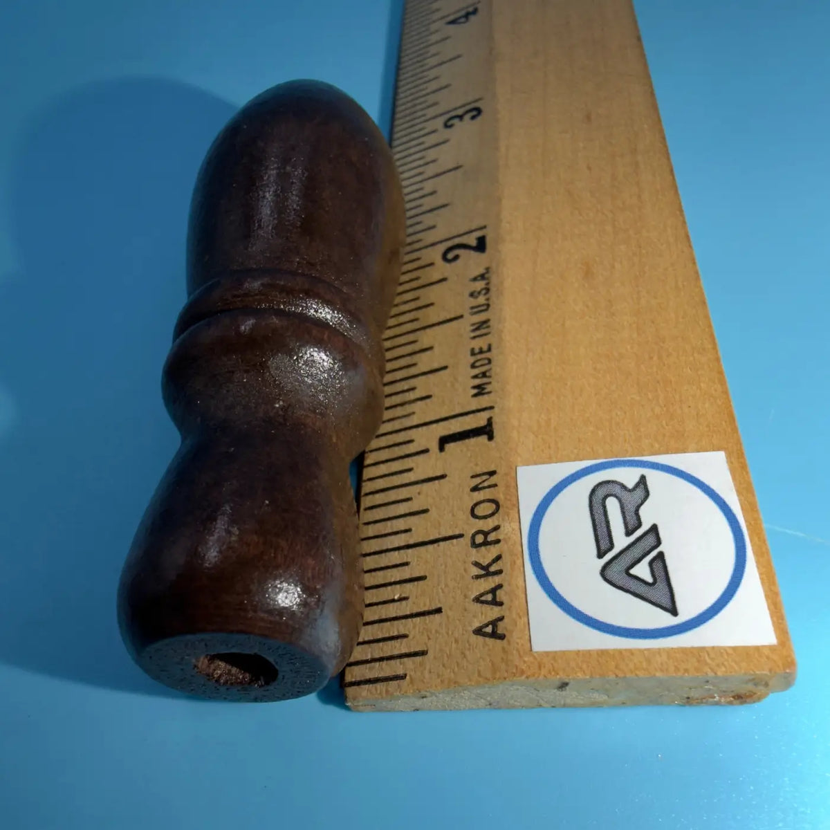 2-1/2" Wood Cord Pull Tassels for Blinds & Shades Brown Walnut