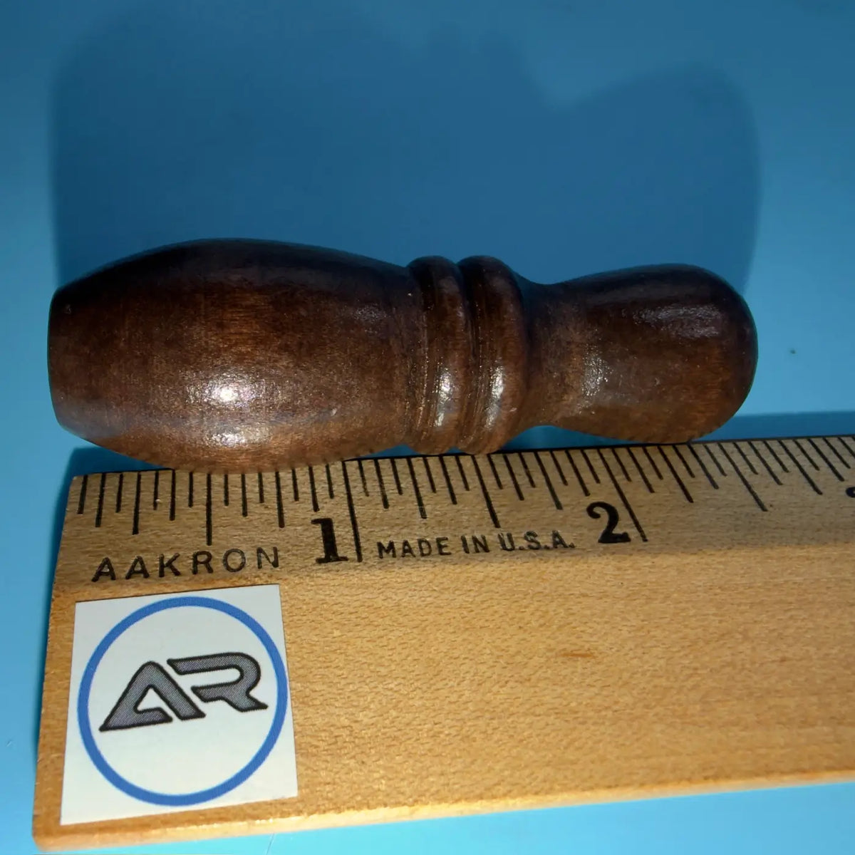 2-1/2" Wood Cord Pull Tassels for Blinds & Shades Walnut Brown