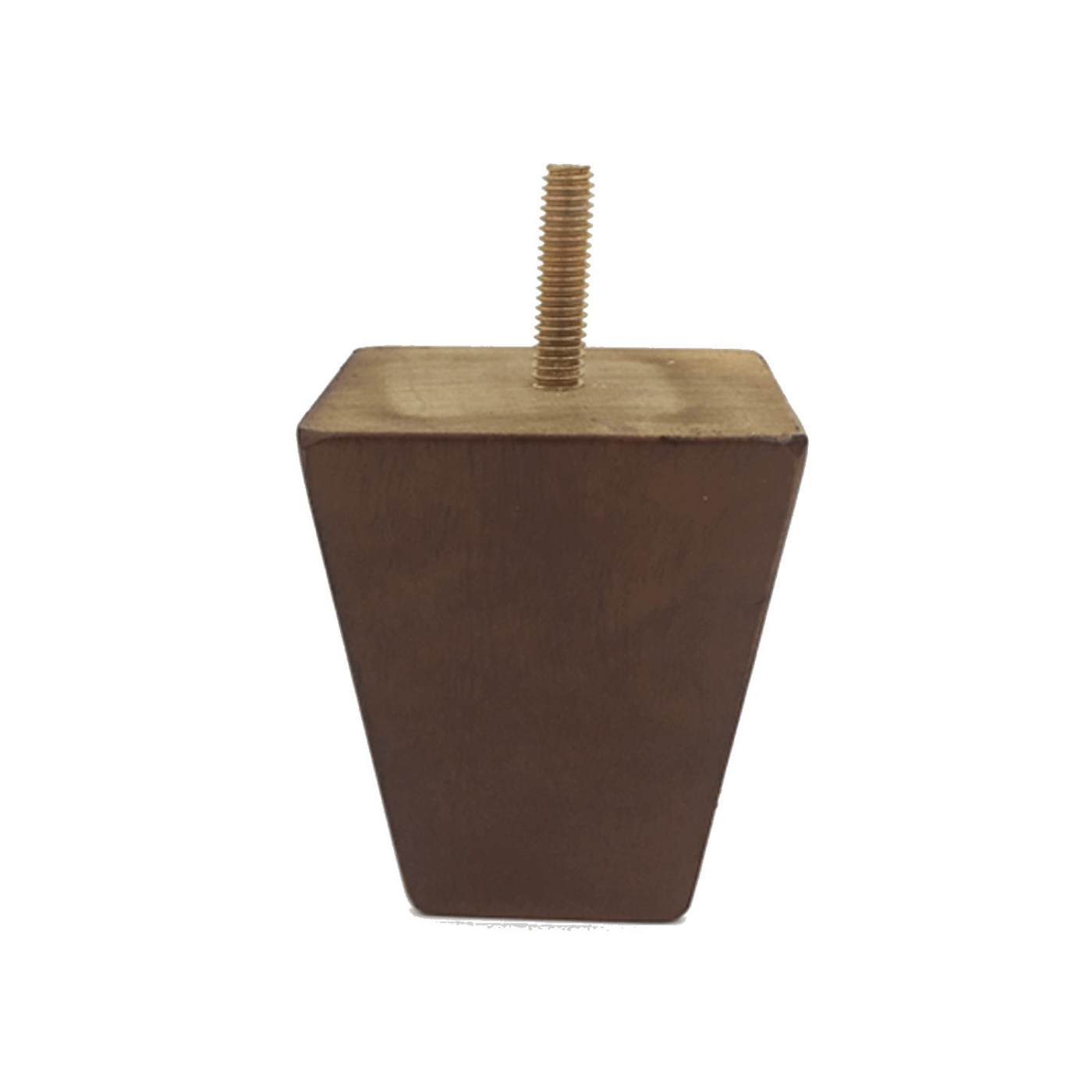 Walnut Square Leg 2 7/8" tall 2.5"-1.5"