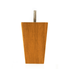 Square Wooden Furniture Leg Cherry 4" X 3.5"-2.375"
